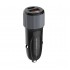 Автомобильное зарядное устройство LDNIO C510Q 2*USB（A,C) Type-C Чёрный