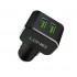 Автомобильное зарядное устройство LDNIO C306 2*USB-A 18W 5V-3.6A Auto Type-C Чёрный
