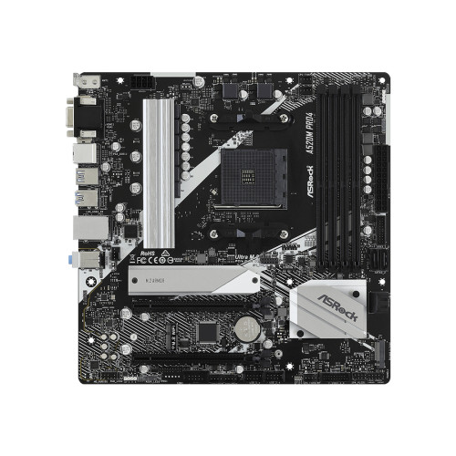 Материнская плата ASRock A520M PRO4
