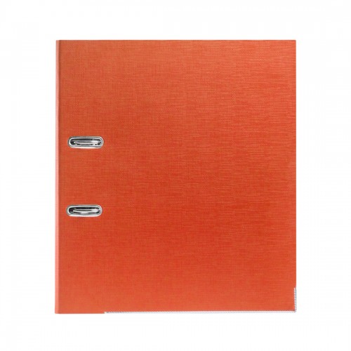 Папка-регистратор Deluxe с арочным механизмом, Office 3-OE6 (3 ORANGE), А4, 70 мм, оранжевый