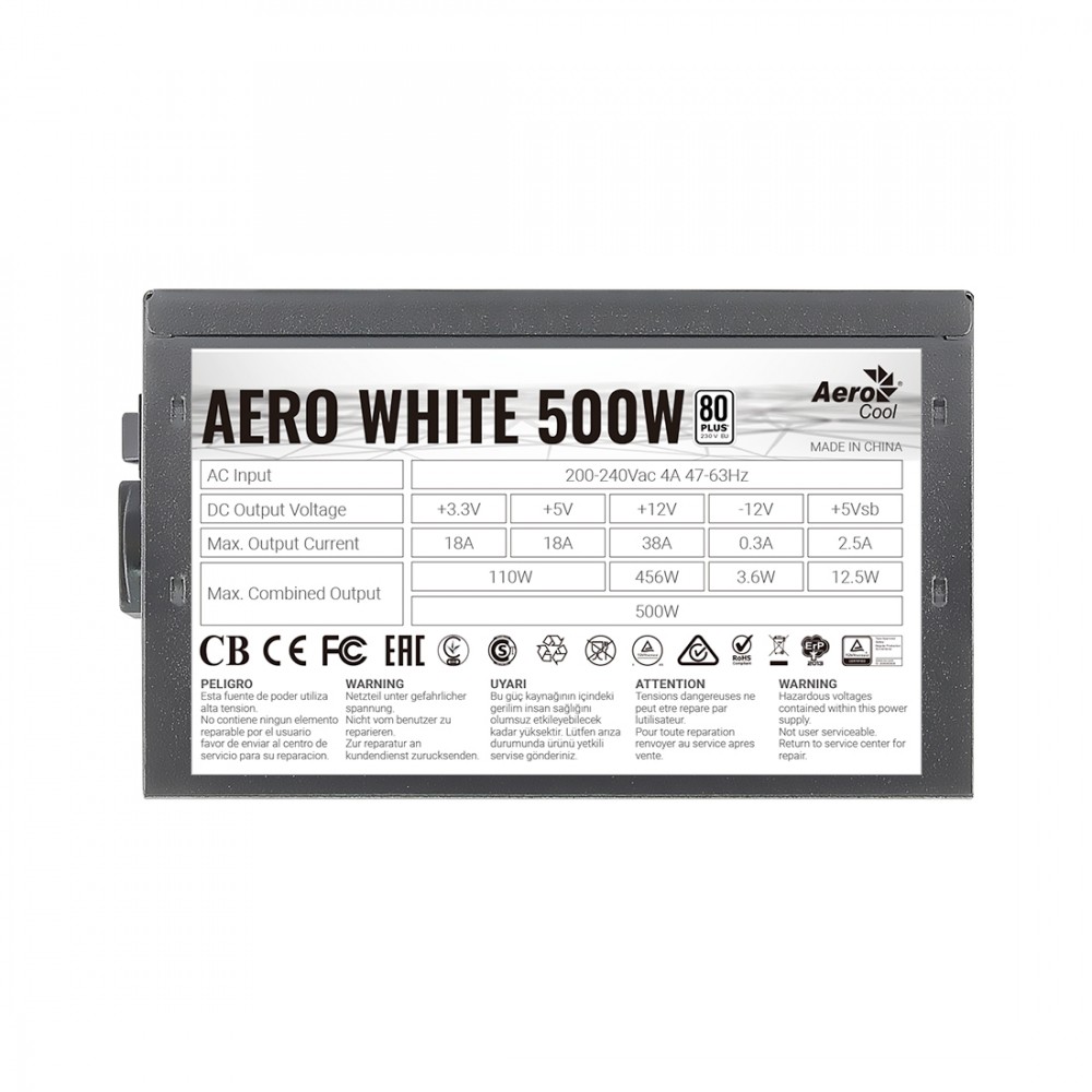 Aero white 700w. Блок питания Aero Bronze 600. Aero White 700w 80+ APFC. Aero Bronze 700w. AEROCOOL Aero White 500w.