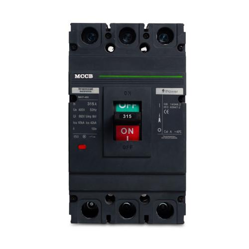 Автоматический выключатель iPower ВА57-400 3P 315A