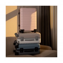Чемодан NINETYGO Rhine Luggage -24 Elephant grey+Blue grey