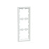 Рамка MERTEN MTN4030-6535 D-Life 3 постовая белый лотос